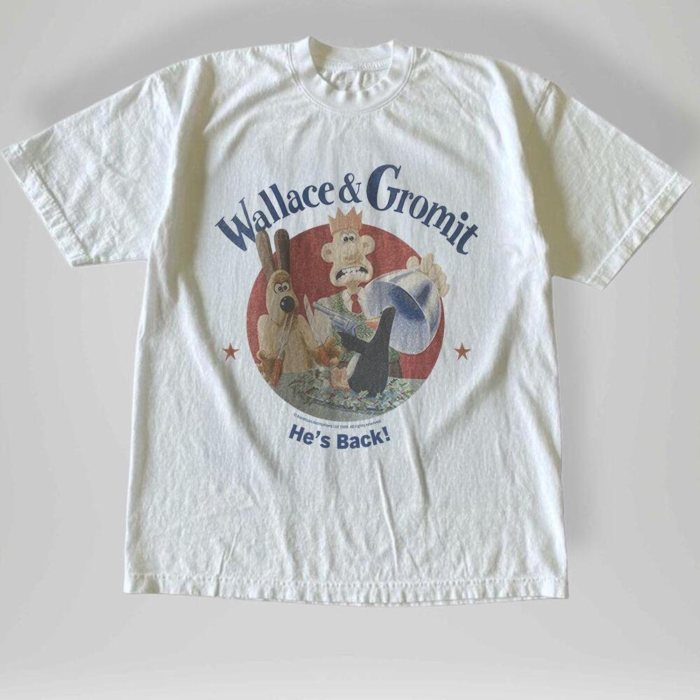 Style Wallace And Gromit He_S Back 1989 T Shirt